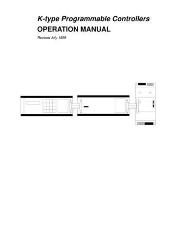 K-type PLC Operation Manual - Nexcess CDN
