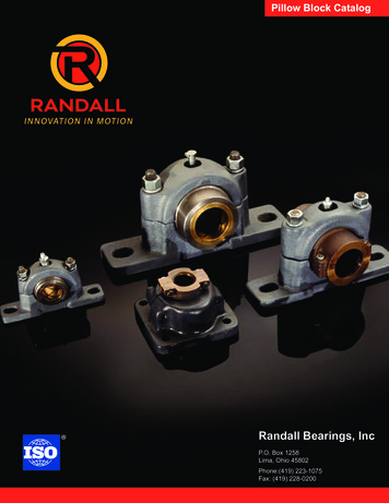 Randall Bearings, Inc