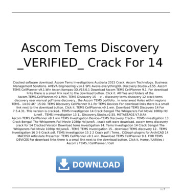 Ascom Tems Discovery VERIFIED Crack For 14