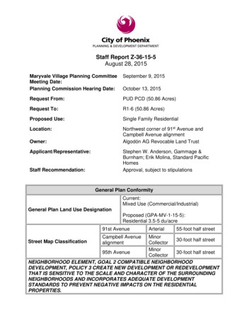 Staff Report Z-36-15-5 August 28, 2015 - Phoenix.gov
