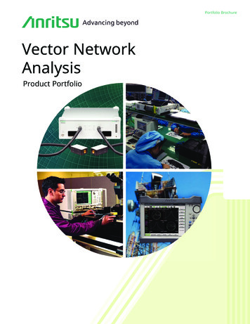 Vector Network Analysis
