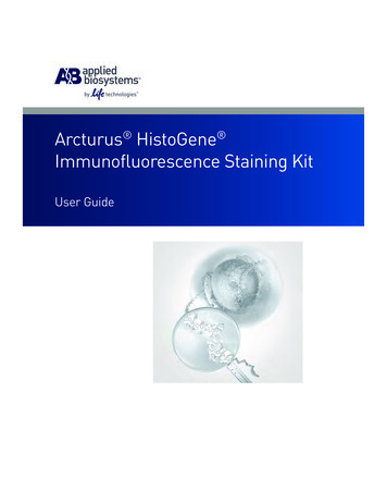 Arcturus HistoGene Immunofluorescence Staining Kit