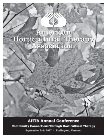 AHTA Annual Conference