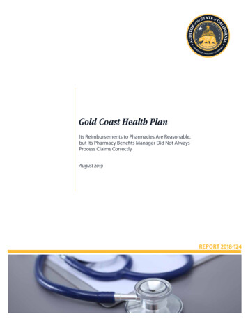 Gold Coast Health Plan - Bsa.ca.gov