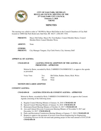 20110606 City Council Minutes