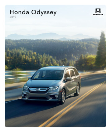 Honda Odyssey - Honda Certified