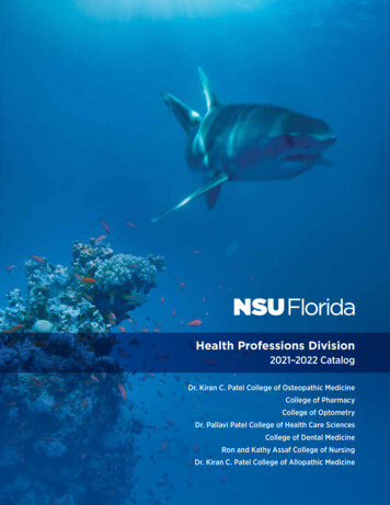 Health Professions Division - Nova Southeastern University