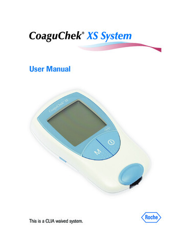 CoaguChek XS System User Manual - Clockmedical 