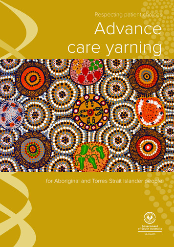 Respecting Patient Choices Advance Care Yarning