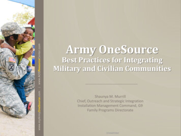 Com Army OneSource