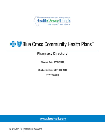 BCCHP Pharmacy Directory - BCBSIL