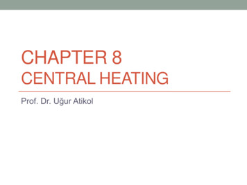 Chapter 3 Hot Water Supply - Eastern Mediterranean University