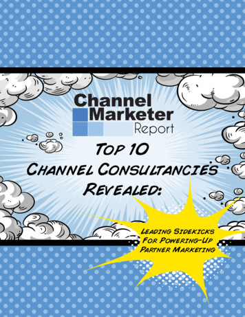 Top 10 Channel Consultancies Revealed