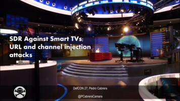 SDR Against Smart TVs; URL And Channel Injection Attacks