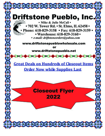 Driftstone Pueblo, Inc.
