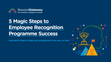 5 Magic Steps To Employee Recognition Programme Success - Reward Gateway