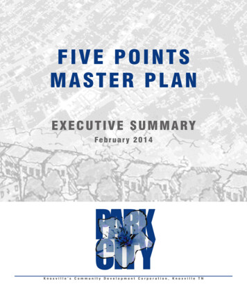 Five Points Master Plan - Kcdc