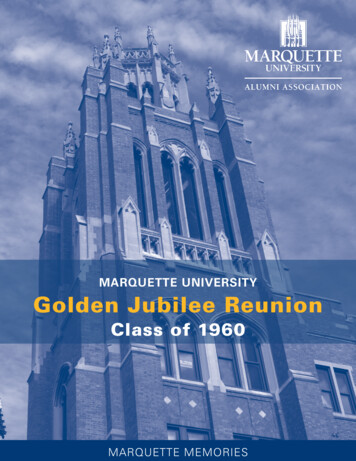 Marquette University Golden Jubilee Reunion