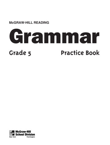 McGRAW-HILL READING Grammar - Elida High School