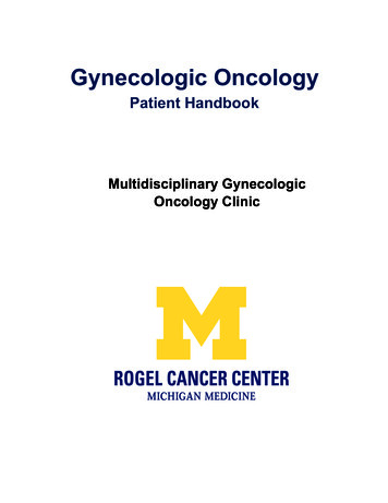 Gynecologic Oncology - Rogel Cancer Center