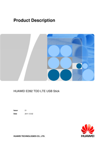 HUAWEI E392 TDD LTE USB Stick - 4GLTEmall 