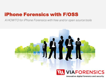 IPhone Forensics With F/OSS - PUT.AS