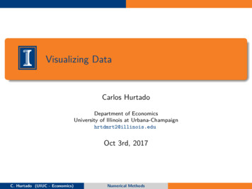 Visualizing Data - University Of Illinois Urbana-Champaign
