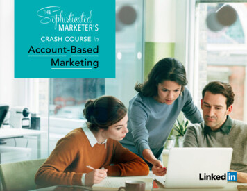 CRASH COURSE In Account-Based Marketing - LinkedIn