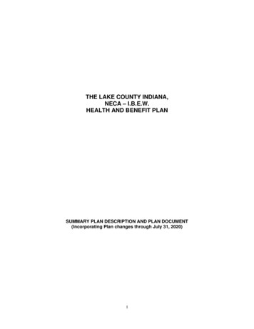 The Lake County Indiana, Neca I.b.e.w. Health And Benefit Plan
