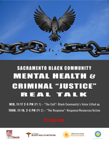 Sacramento Black Community