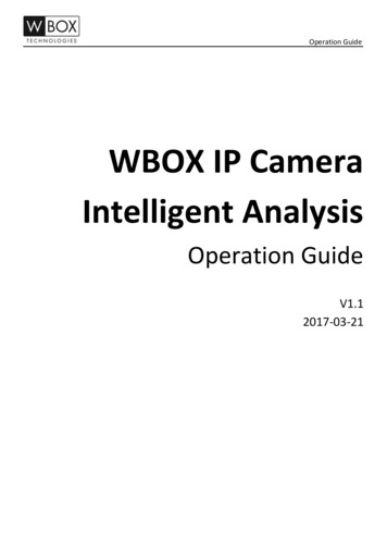 WBOX IP Camera Intelligent Analysis