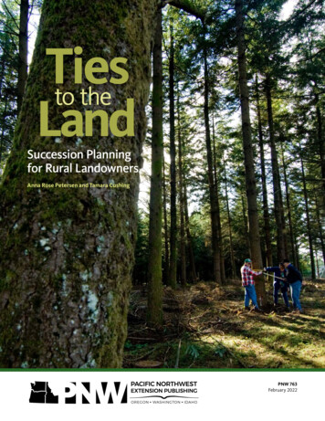 Ties To The Land: Succession Planning For Property Owners