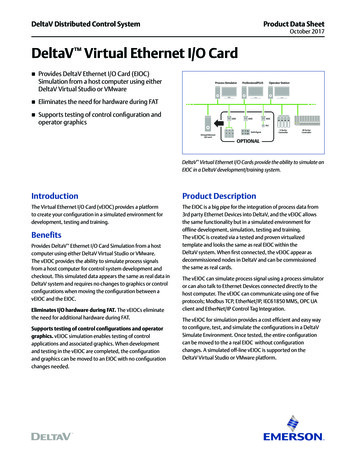 DeltaV Virtual Ethernet I/O Card - Emerson