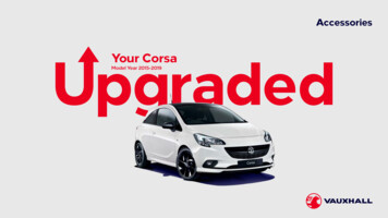 Your Corsa - Vauxhall