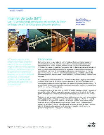 Internet De Todo (IdT) - Cisco