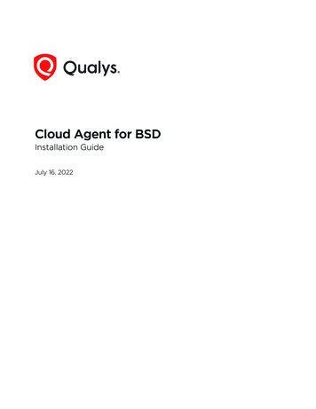 Cloud Agent For BSD - Qualys