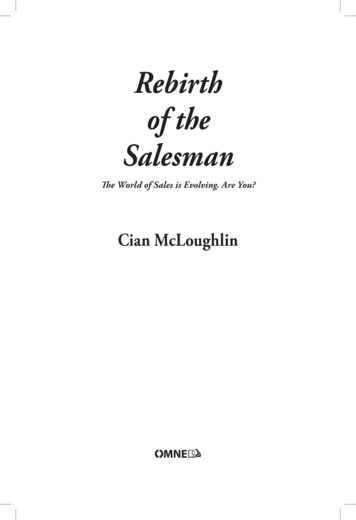 Rebirth Of The Salesman