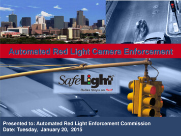 Automated Red Light Camera Enforcement - Dallas