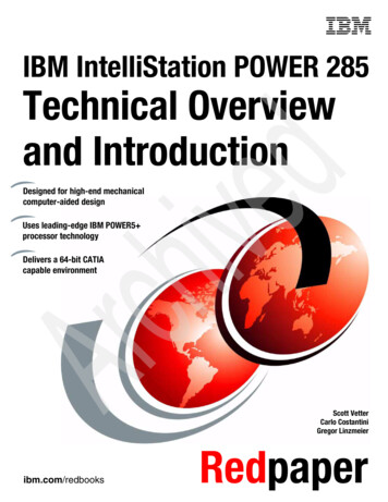 IBM EServer Technical Workstation Whitepaper