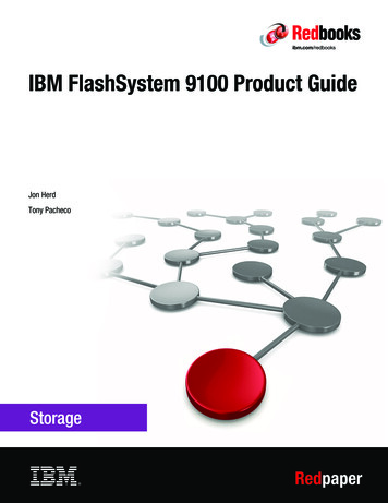 IBM FlashSystem 9100 Product Guide - IBM Redbooks