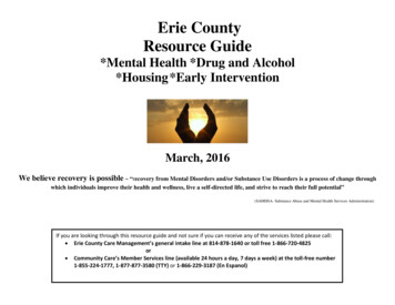 Erie County Resource Guide - Erie County, Pennsylvania