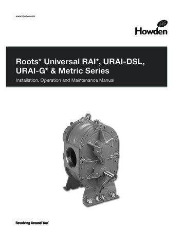 Roots* Universal RAI*, URAI-DSL, URAI-G* & Metric Series Roots .