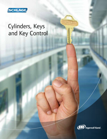 Cylinders, Keys And Key Control - Absupply 