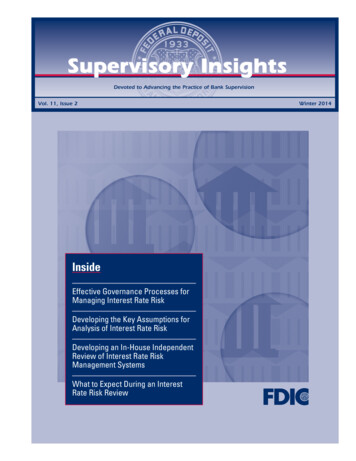 Supervisory Insights: Vol. 11, Issue 2 - Winter 2014