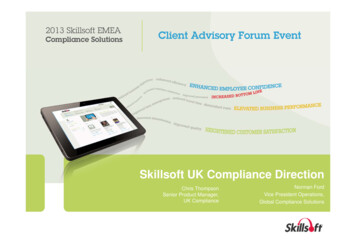 Skillsoft UK Compliance Direction