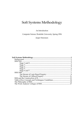Soft Systems Methodology - Jesper Simonsen