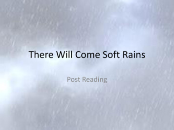 There Will Come Soft Rains - Hazleton Area High School
