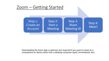 Zoom -- Getting Started - Llcc.edu