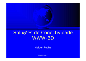 Soluções De Conectividade WWW-BD - Argo Navis