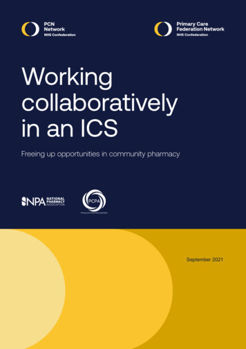 Working Collaboratively In An ICS